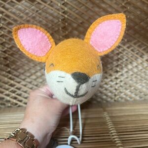 Fiona Walker Engless Sleepy Fox Hook - New with Tag!